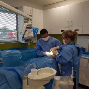 dr krish perform dental surgery on a patient dentist kallangur